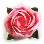 fan rose base with flower image
