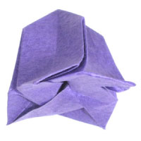 simple origami bellflower