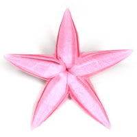 origami frangipani