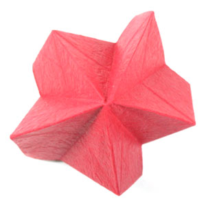 23th picture of Five-petals lovely origami rose paper flower