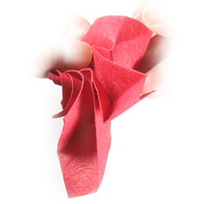 32th picture of Five-petals lovely origami rose paper flower