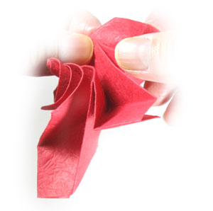 33th picture of Five-petals lovely origami rose paper flower