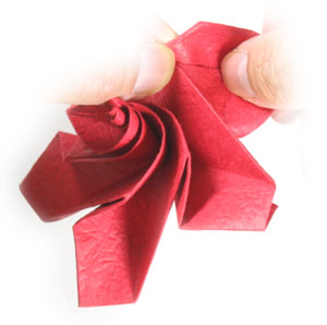 36th picture of Five-petals lovely origami rose paper flower