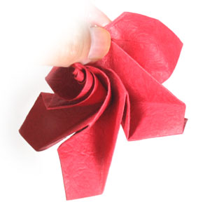 37th picture of Five-petals lovely origami rose paper flower