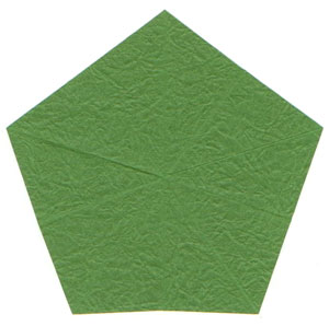 Five-sepals CB standard origami calyx