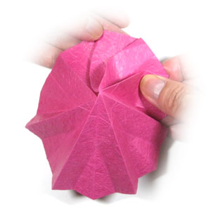 10th picture of origami clematis flower