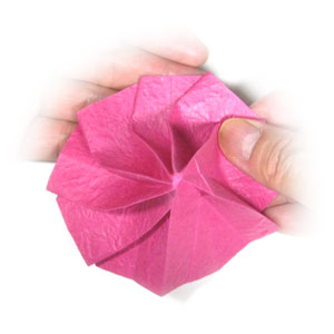 13th picture of origami clematis flower