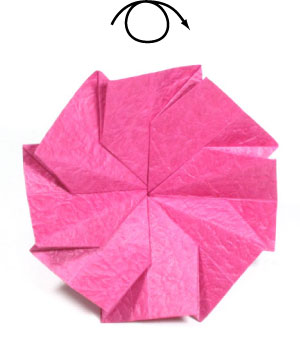 19th picture of origami clematis flower