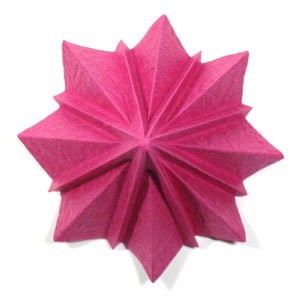 14th picture of origami cosmos flower