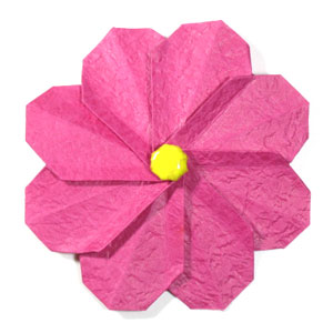 38th picture of origami cosmos flower