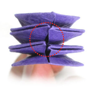 26th picture of origami crocus flower