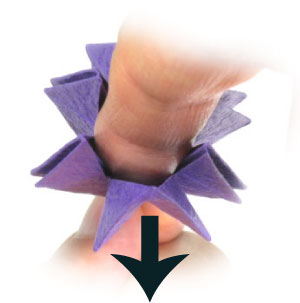 27th picture of origami crocus flower