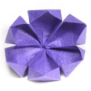 34th picture of origami crocus flower