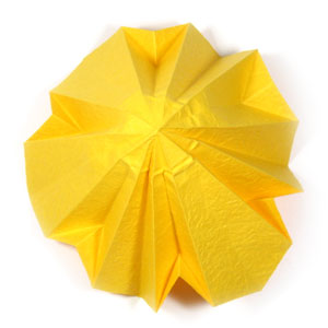 23th picture of origami daffodil flower