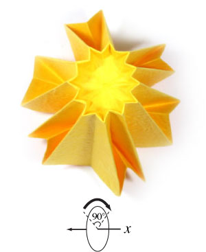 26th picture of origami daffodil flower