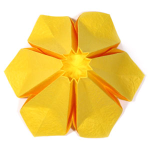 29th picture of origami daffodil flower