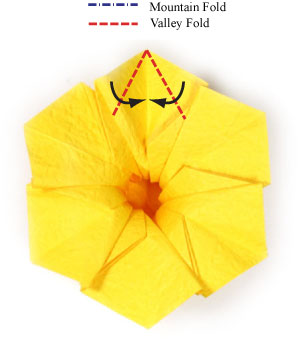 34th picture of origami daffodil flower