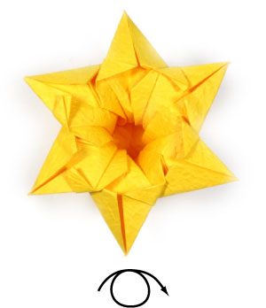 40th picture of origami daffodil flower
