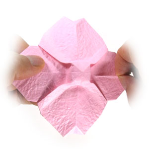 19th picture of origami Dogwood flower