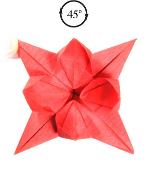 45th picture of eight petals origami flower