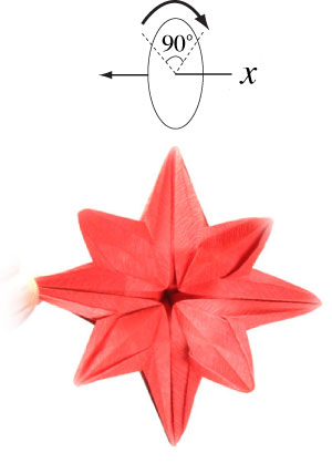 49th picture of eight petals origami flower