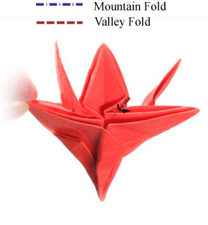 55th picture of eight petals origami flower