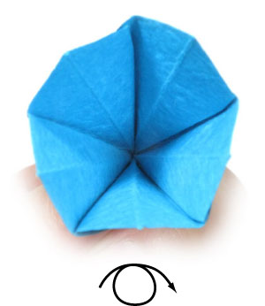 16th picture of origami forget-me-not flower