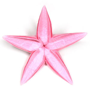 origami frangipani flower