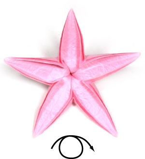 28th picture of origami frangipani flower
