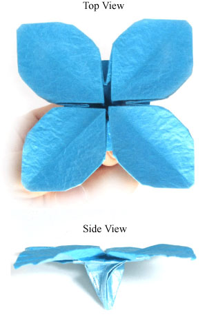 origami hydrangea flower II