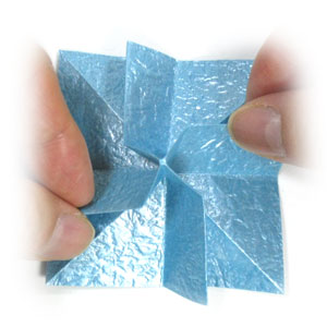16th picture of origami hydrangea flower II