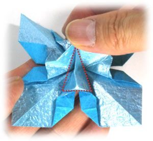 37th picture of origami hydrangea flower II