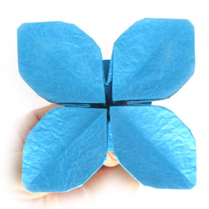 49th picture of origami hydrangea flower II