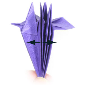 31th picture of simple origami iris flower
