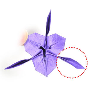 45th picture of origami iris flower