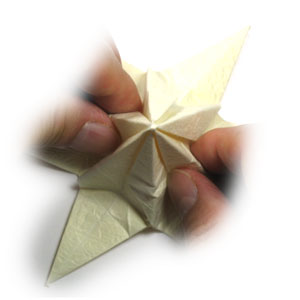 14th picture of origami lily with six petals