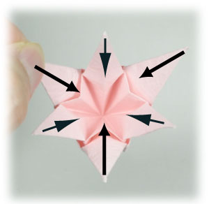 20th picture of six petals origami lily