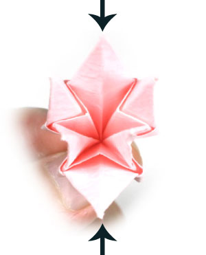 21th picture of six petals origami lily
