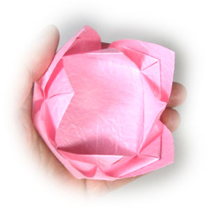 18th picture of easy origami lotus flower