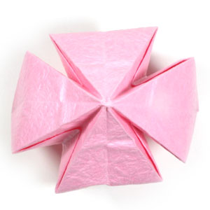 8th picture of simple origami lotus flower
