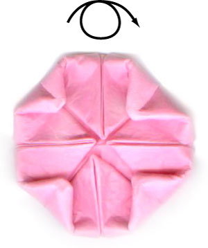 9th picture of traditional origami lotus flower