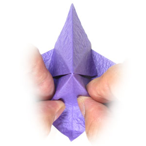 10th picture of origami pansy flower