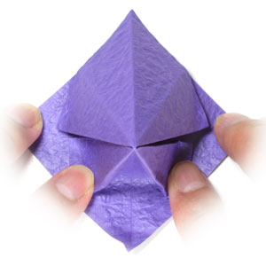 11th picture of origami pansy flower