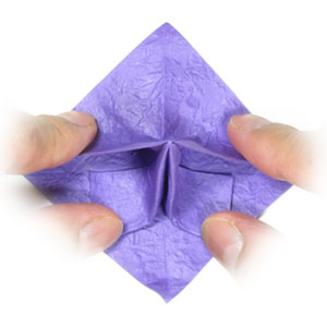 14th picture of origami pansy flower