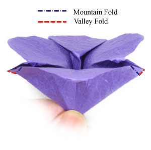 27th picture of origami pansy flower