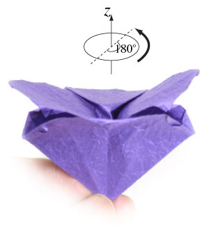 29th picture of origami pansy flower