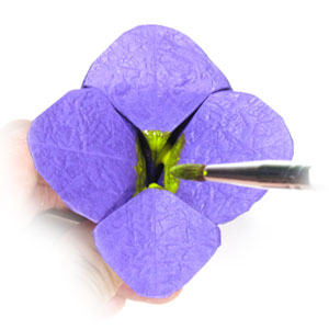 36th picture of origami pansy flower