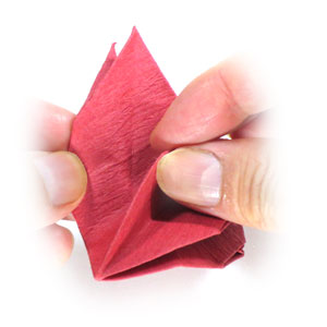 28th picture of origami poinsettia flower