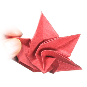 35th picture of origami poinsettia flower