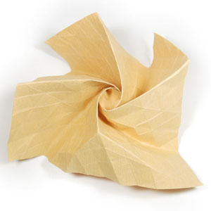 68th picture of Fuller-bloom Kawasaki rose origami flower